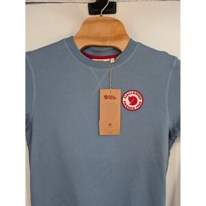 Fjall Raven NWT Women's 1960 Logo Badge Pullover‎ Sweater Blue sz XS